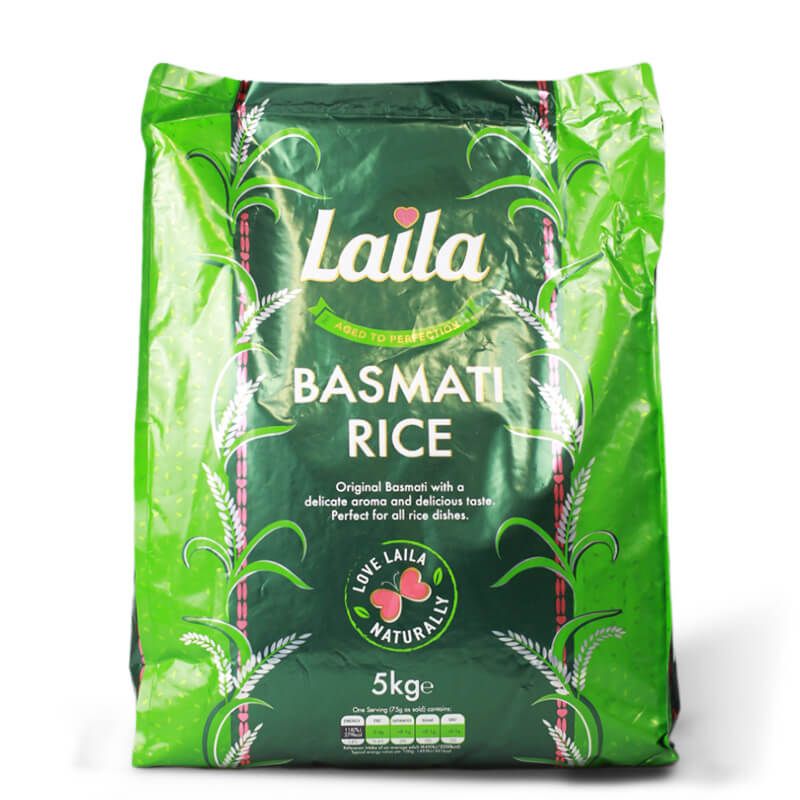 Gạo Basmati - LAILA - 5 kg