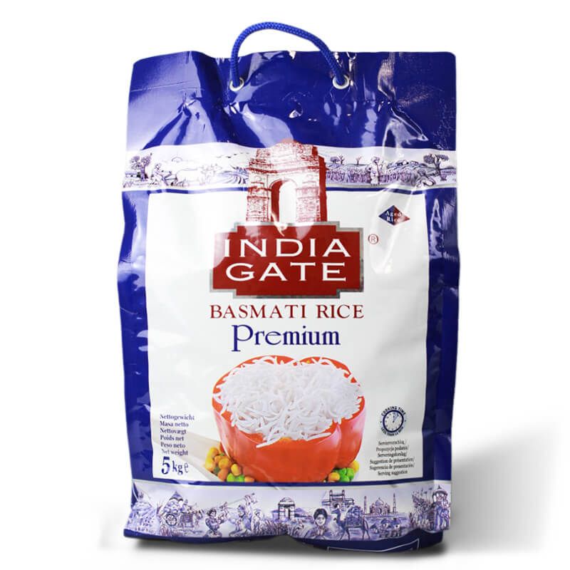 Gạo Basmati Cao cấp INDIA GATE 5 kg