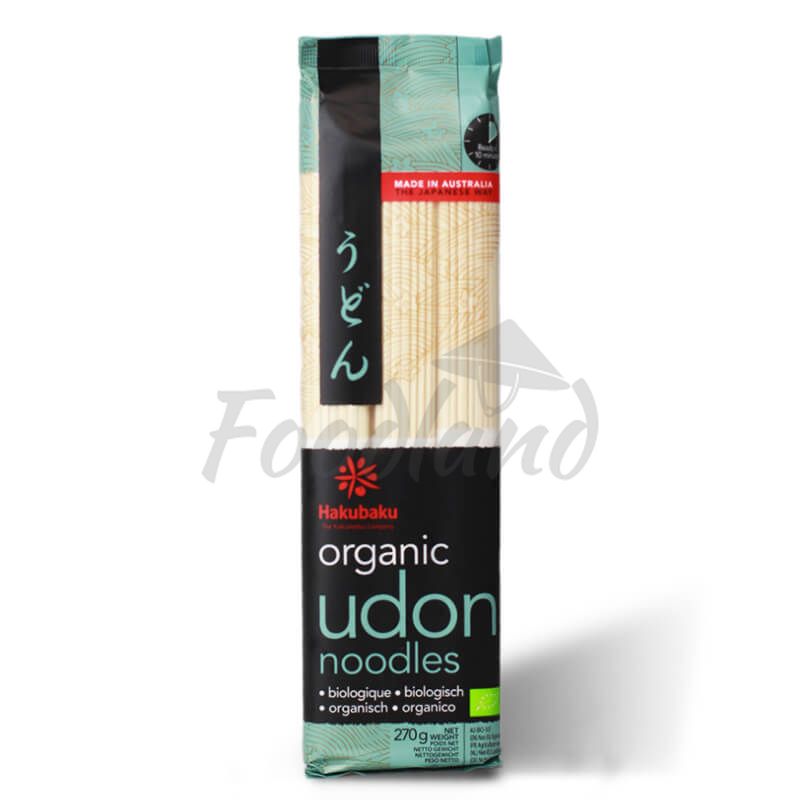 Mì Bio udon HAKUBAKU 270g