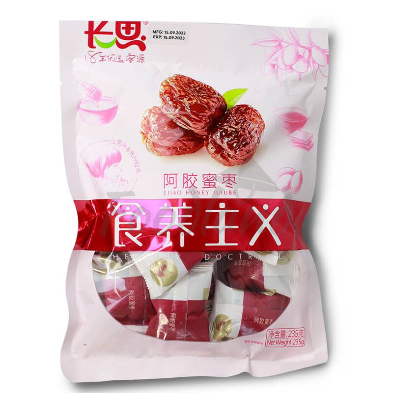 Táo tàu khô vị mật ong EJIAO 235g