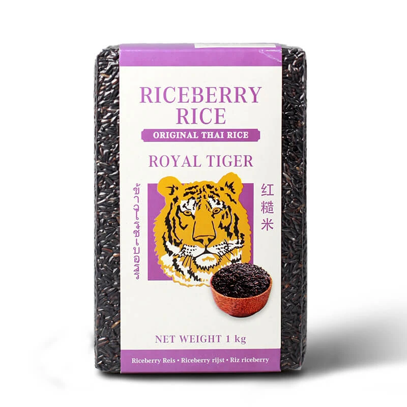 Gạo đen Riceberry Royal Tiger 1kg
