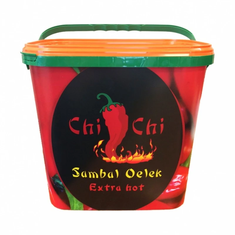 Tương ớt Sambal Oelek Extra hot - CHI CHI 10kg