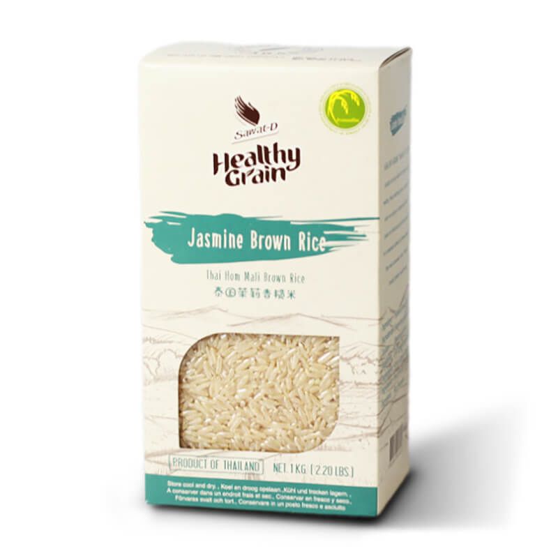 Gạo lứt Jasmine Healthy Grain SAWAT-D 1kg