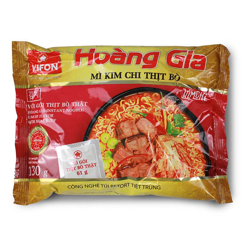 Mì kimchi HOANG GIA thịt bò VIFON 130g