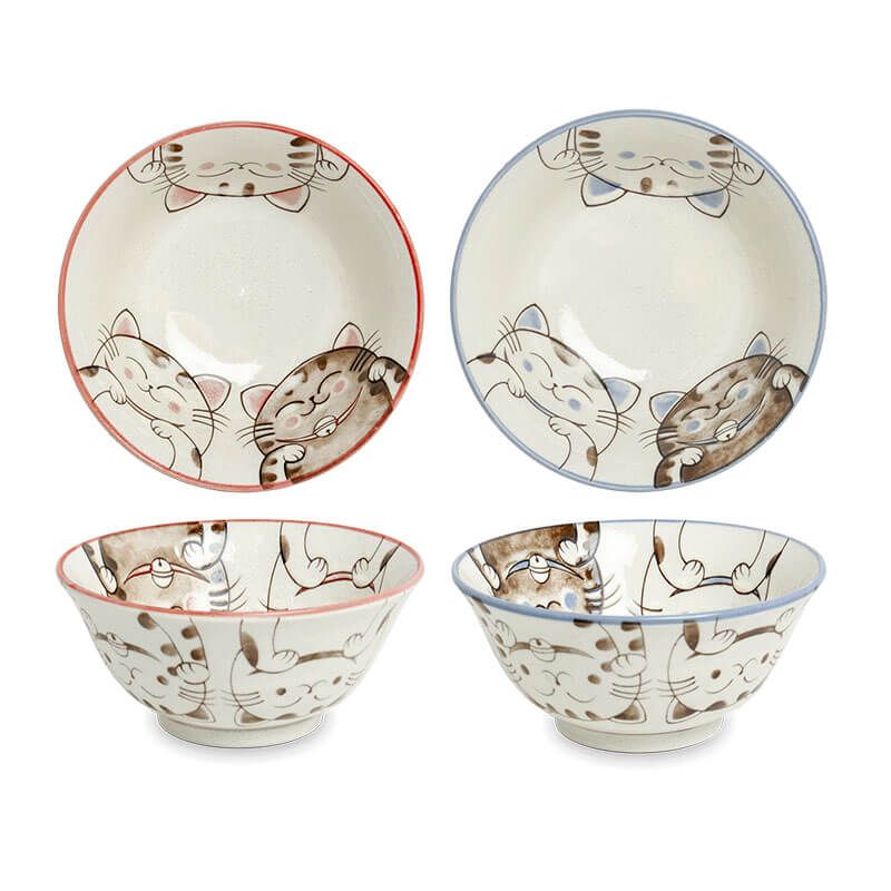 Bát Nhật Three Cats Ø15 cm | H7 cm 6040094