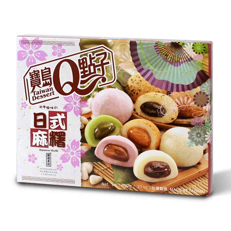 Bánh nếp dẻo Nhật Bản - Các loại - Q Brand 600g