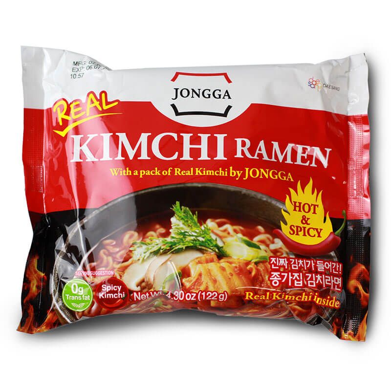 Mì ăn liền Kimchi ramen JONGGA122 g