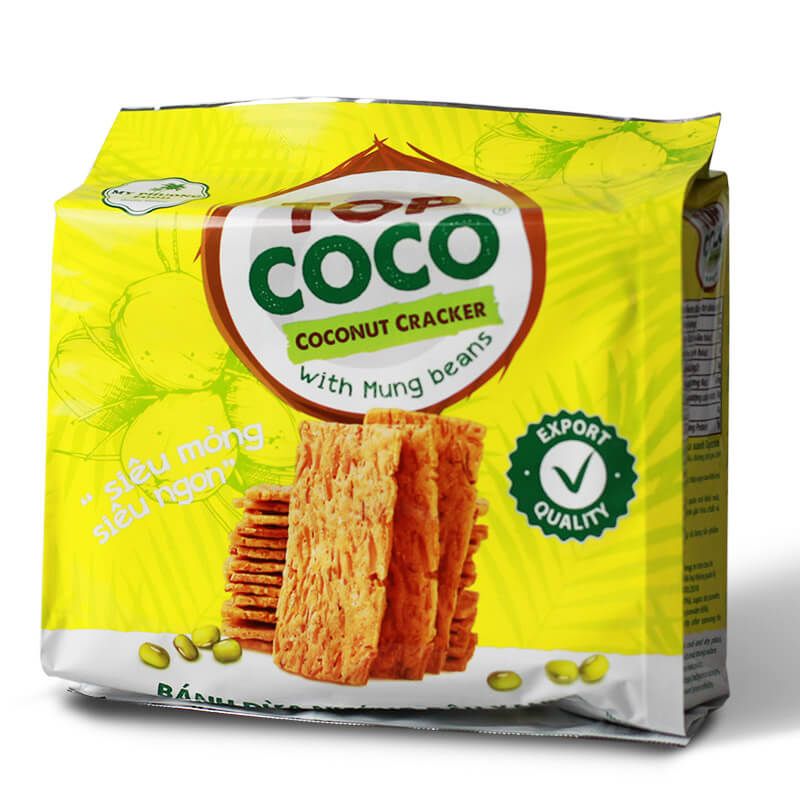 Bánh dừa nhân đậu xanh TOP COCO 150g