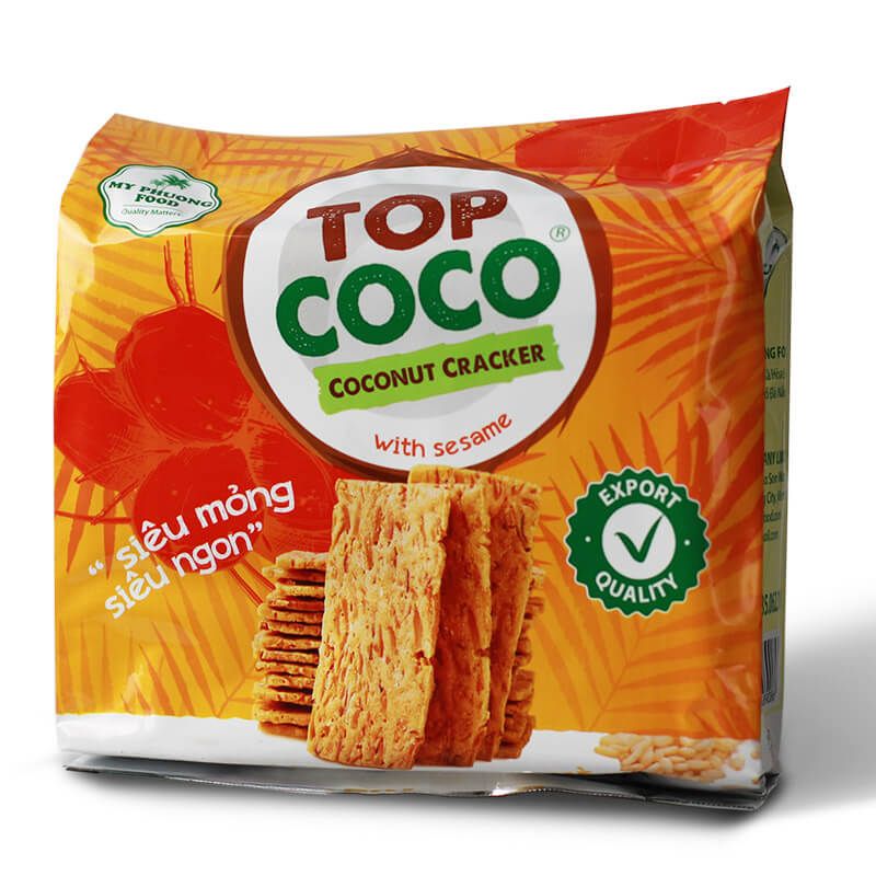 Bánh dừa mè TOP COCO 150g
