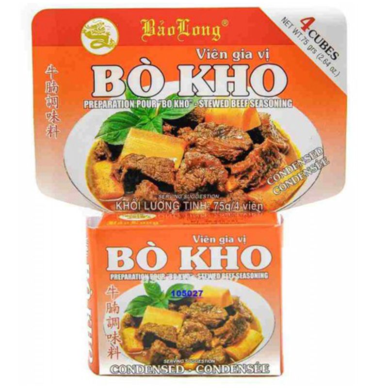 Gia vị món Bò Kho BẢO LONG 75g