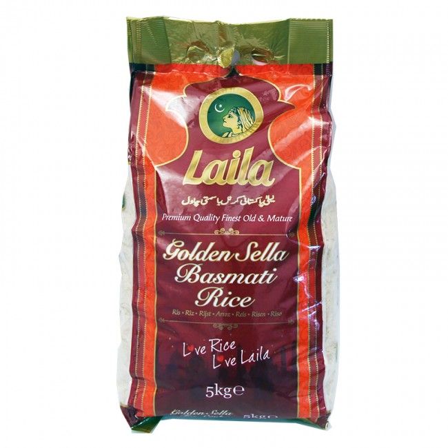 Gạo Basmati - LAILA GOLDEN SELLA  5kg