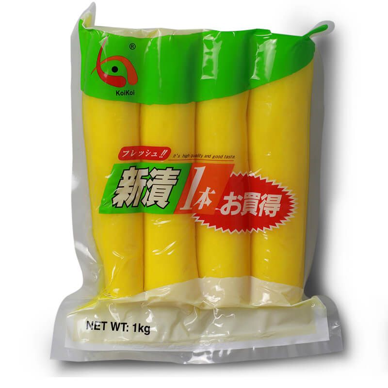 Củ cải vàng muối Oshinko / takuan KOIKOI 1kg