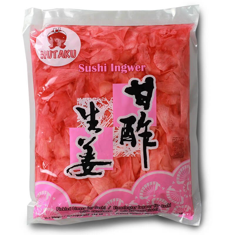 Gừng lát hồng cho sushi HUTAKU 1,45 kg