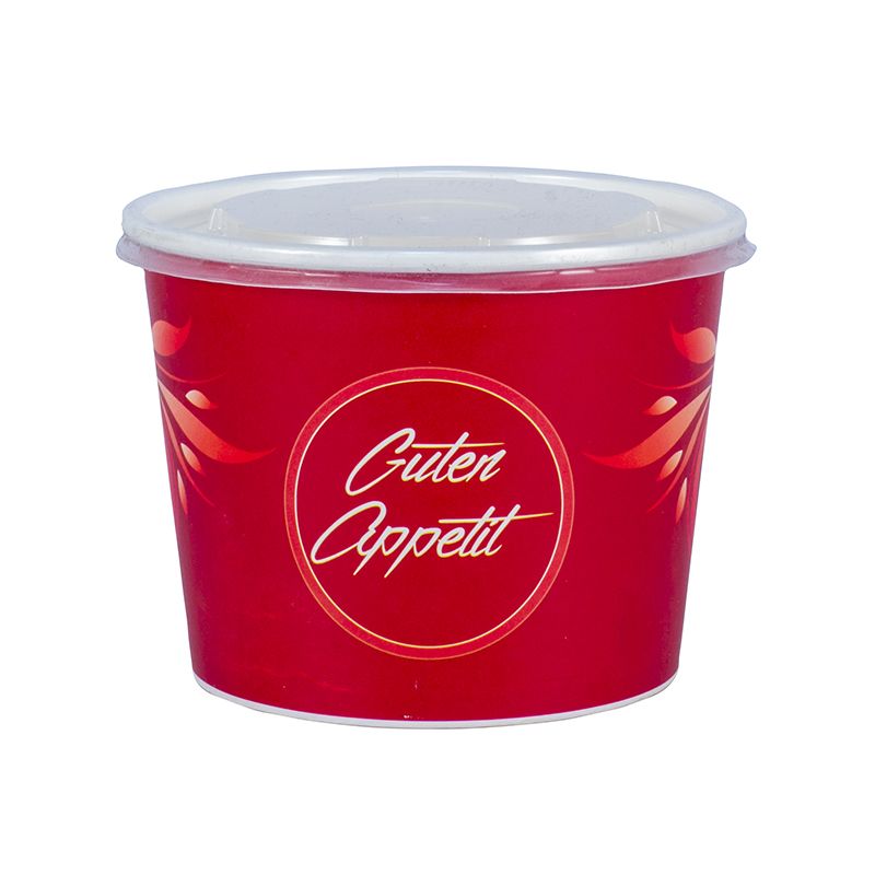 Hộp giấy đựng súp - Mầu đỏ 14803 - 32 oz / 950 ml