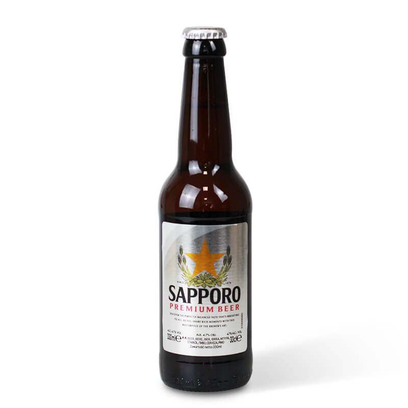 Bia cao cấp SAPPORO 330 ml,  4,7% cồn