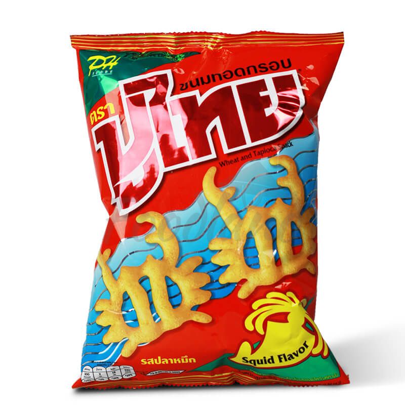 PU - THAI Snack hương vị cá mực 55g