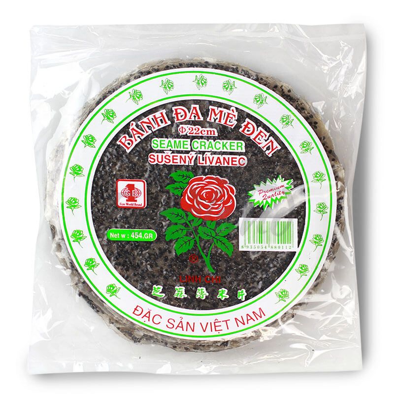 Bánh đa vừng đen  GIA BAO 454g