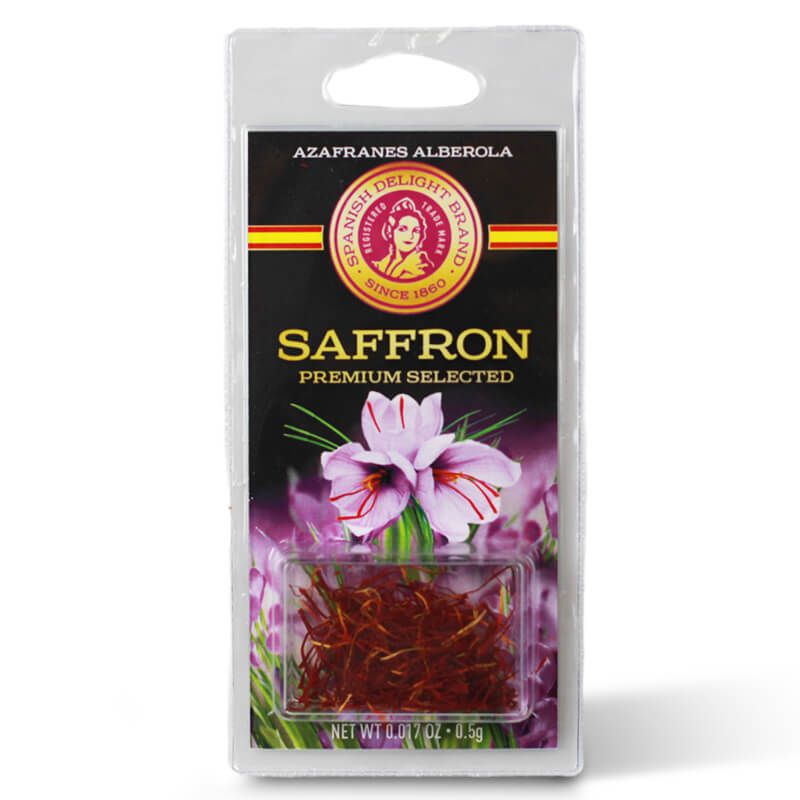 Saffron nhụy hoa nghệ tây SPANISH DELIGHT BRAND 0,5g