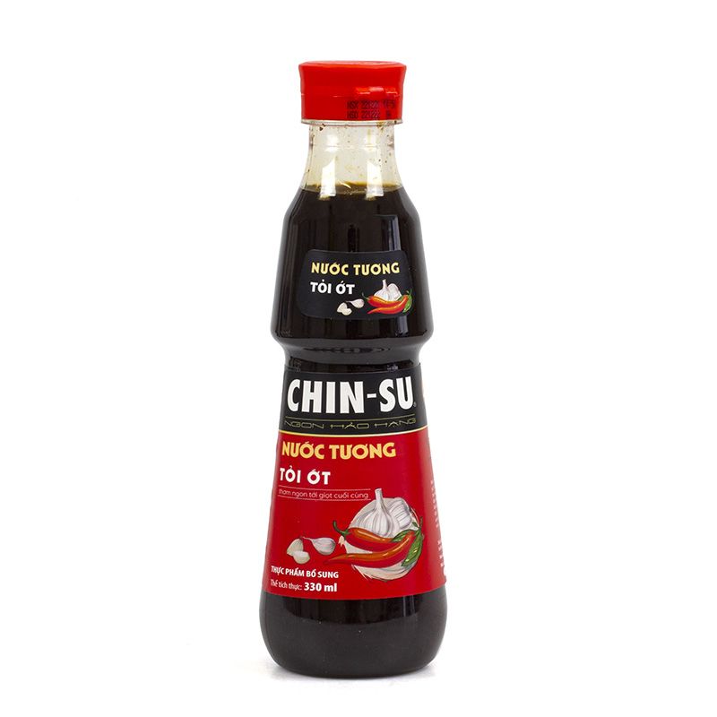 Xì dầu tỏi ớt CHIN-SU 330 ml