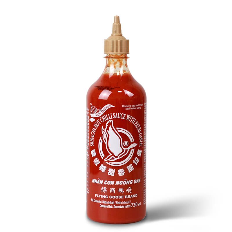 Tương ớt Sriracha - thêm tỏi FLYING GOOSE 730 ml