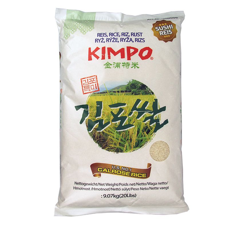 Gạo sushi KIMPO 9.07 kg