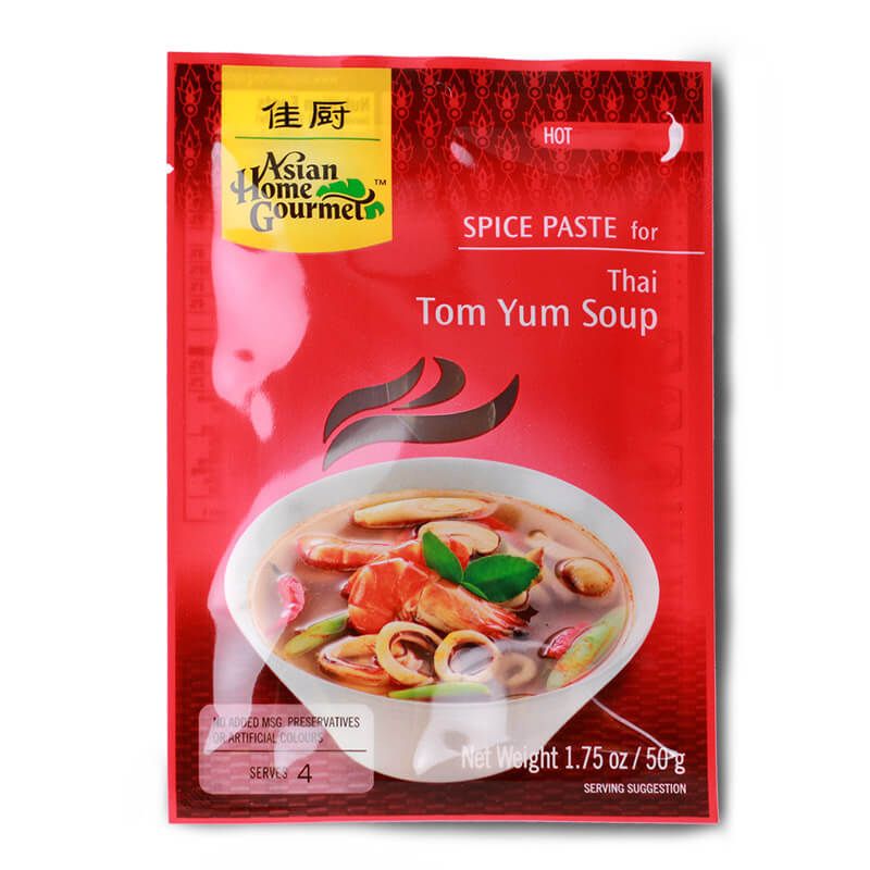 Gia vị súp chua cay Tom Yum ASIA HOME GOURMET 50g