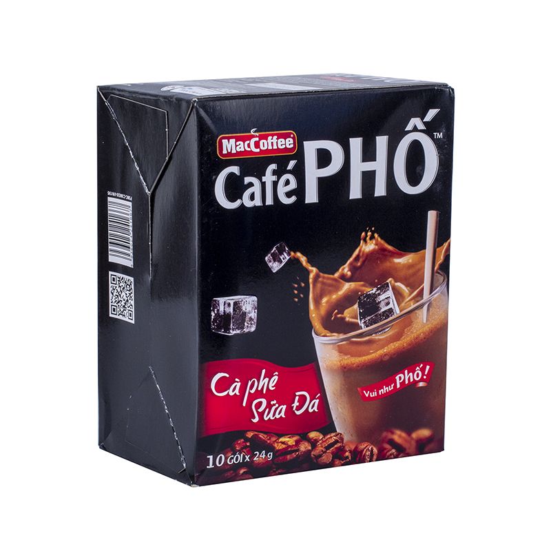 Cà phê sữa hoà tan café PHỐ MACCOFFEE 240g