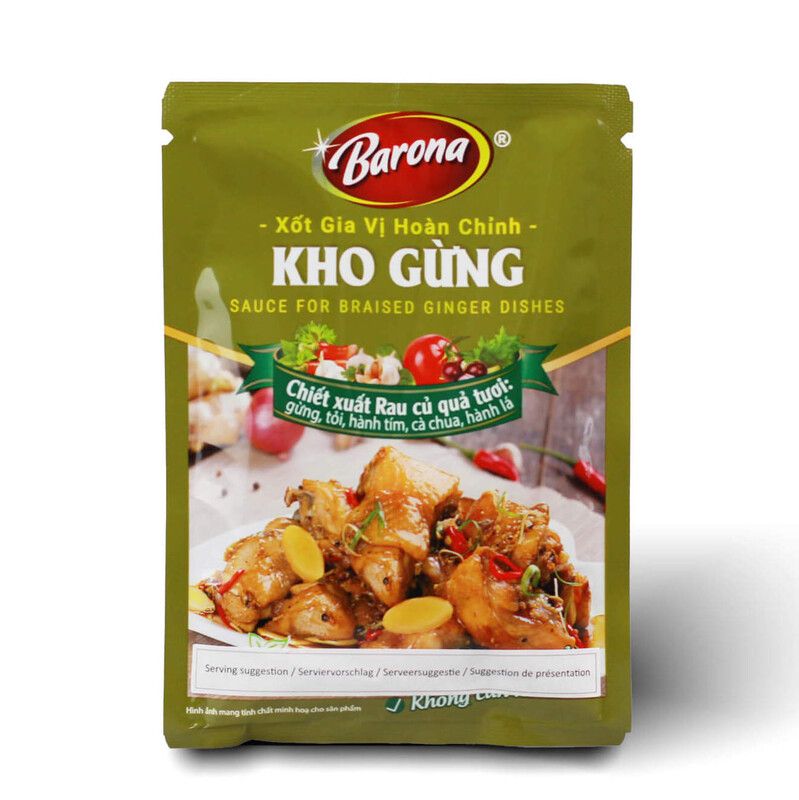 Nước sốt gừng cho món hấp BARONA 80g